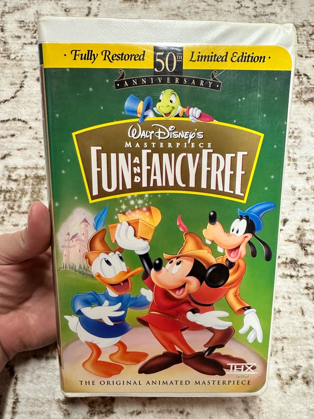 50th Anniversary Fun and Fancy Free VHS – Walt Disney Masterpiece Collection